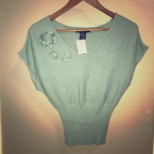 Rampage light blue sweater